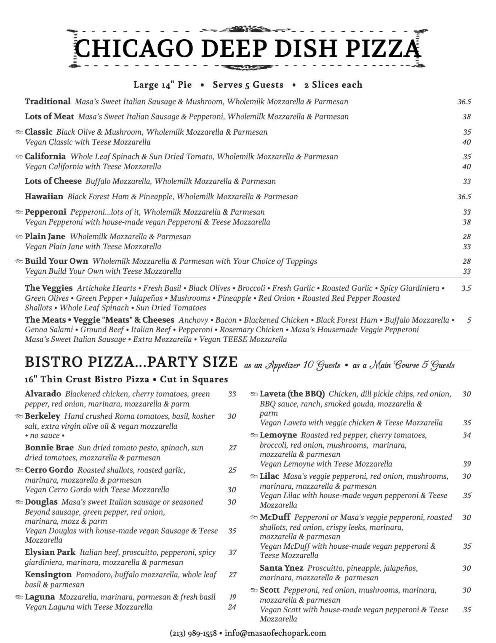 downloadable party pizza menu
